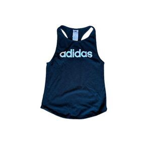 Adidas Racerback GUC Athletic Tank Black Small Workout  100% Cotton